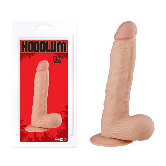 Valósághű pénisz dildó, rögzíthető Hoodlum 22 cm