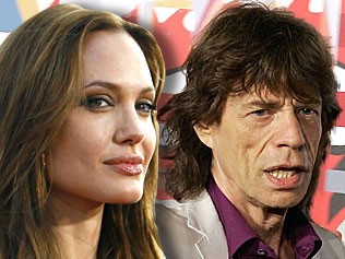 Angelina Jolie szadómazó klubba járt Mick Jaggerel