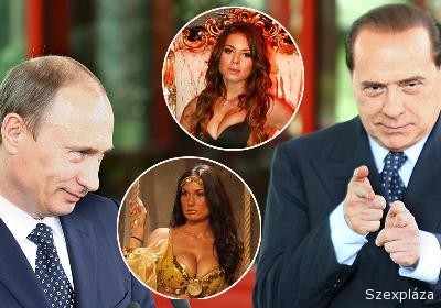 Berlusconi és Putyin együtt kurváztak