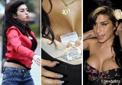 Amy Winehouse extrém öltözködése