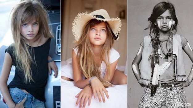 Loubry Blondeau 10 éves modell a pedofilok álma